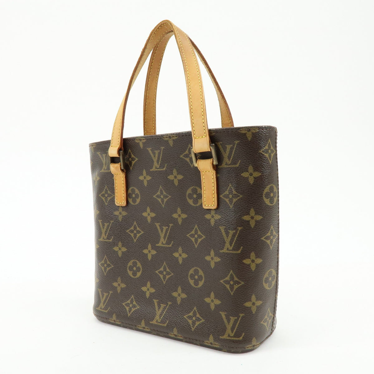 Louis Vuitton Vavin Monogram Empreinte Leather Brown Canvas Tote Bag Bag (Pre-Owned)