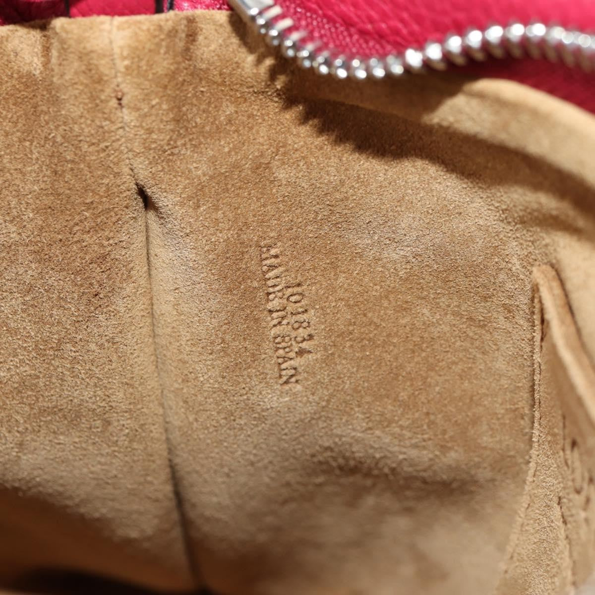 Loewe Missy Leather Red Leather Shoulder Bag Bag (Pre-Owned)