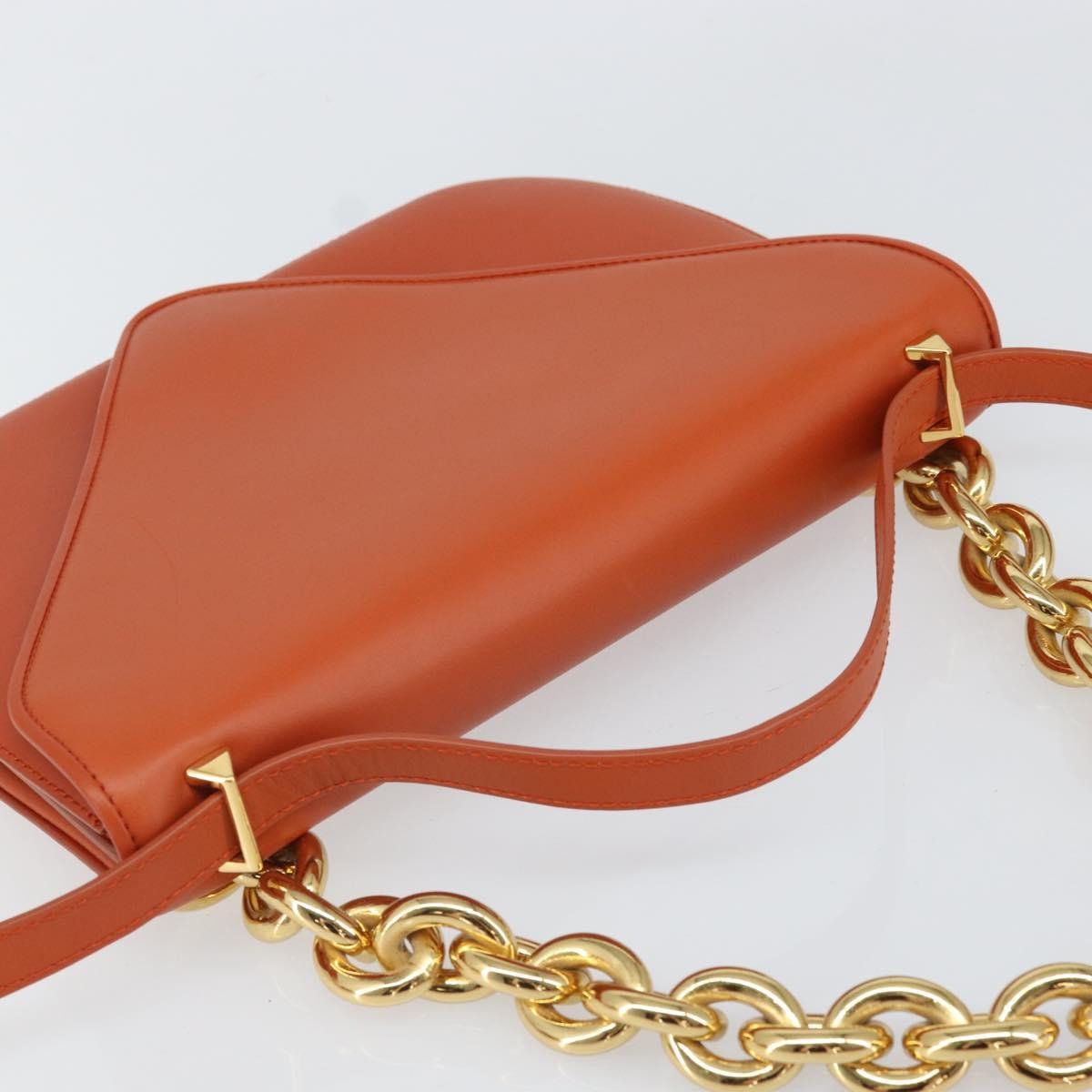 Bottega Veneta Mount Leather Brown Leather Shoulder Bag Bag (Pre-Owned)