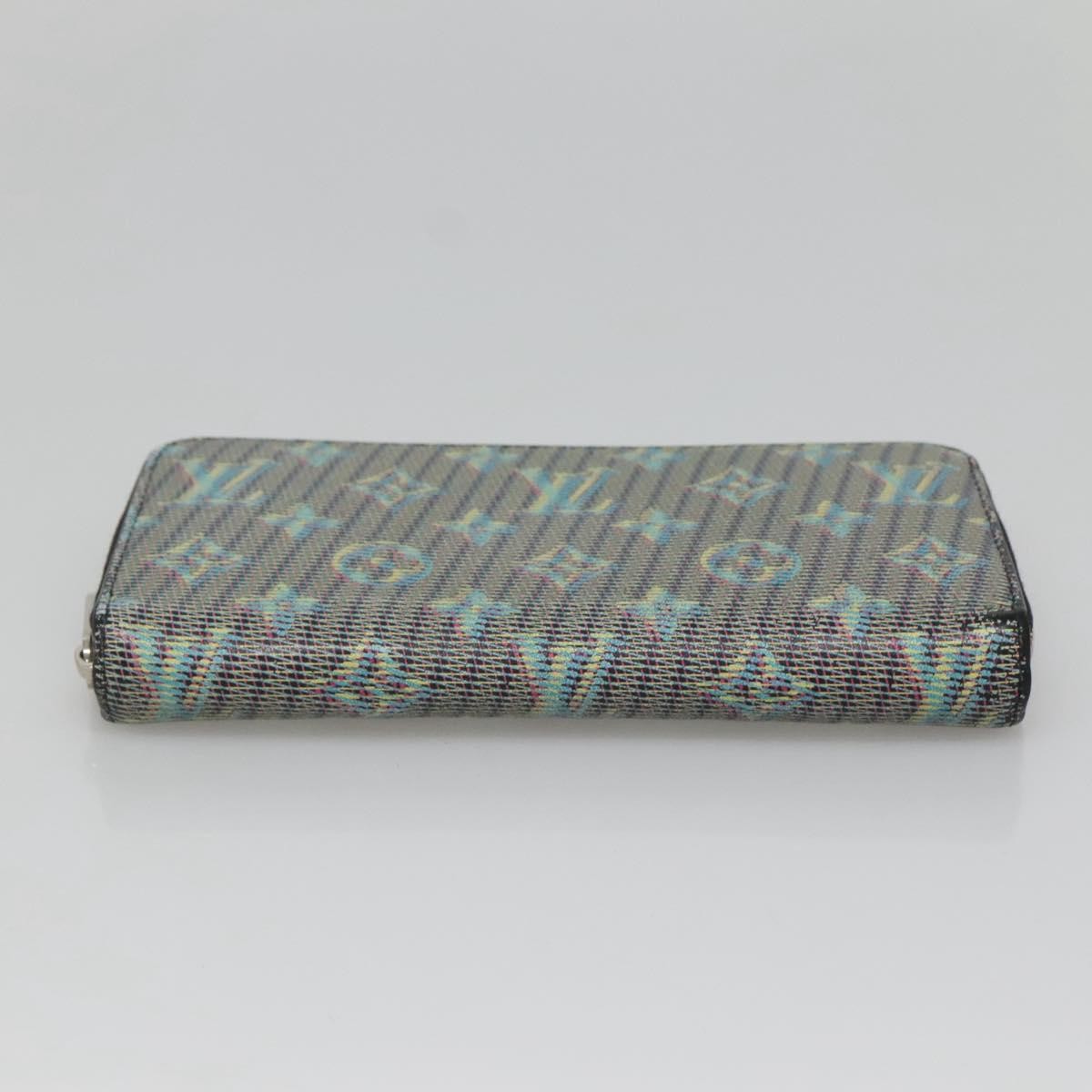 Louis Vuitton Zippy Wallet Nm Monogram Canvas Green Canvas Wallets Accessory (Pre-Owned)