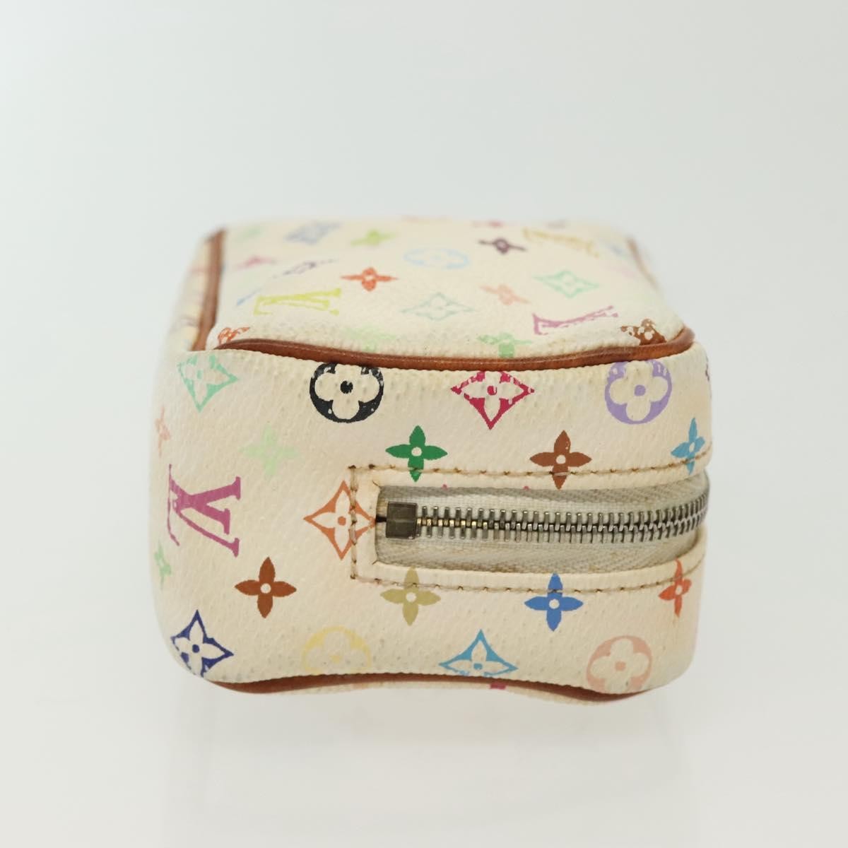 Louis Vuitton Wapity Trousse Monogram Multicolor White Canvas Clutche & Pouche Bag (Pre-Owned)
