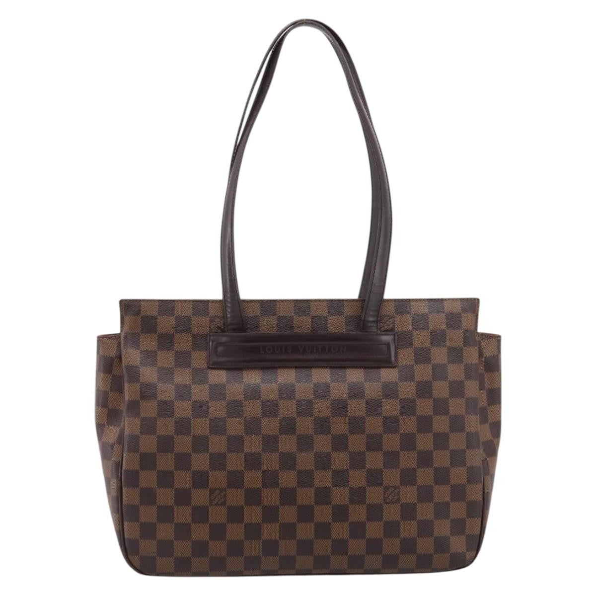 Louis Vuitton Parioli Damier Ebene Brown Canvas Shoulder Bag Bag (Pre-Owned)
