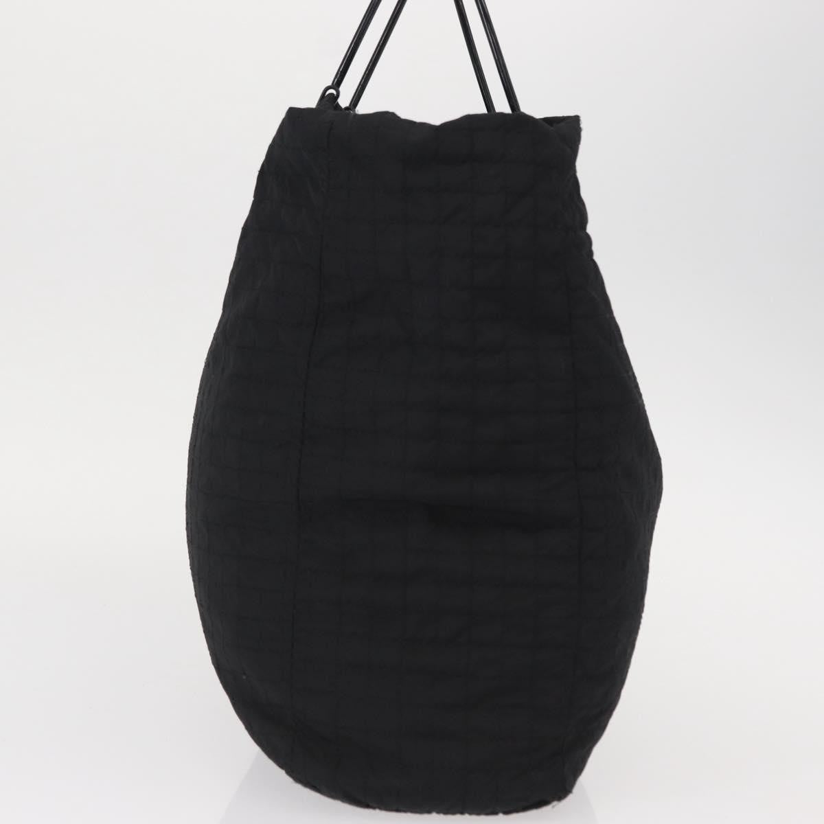 Prada Vintage Tessuto Black Nylon Handbag (Pre-Owned)