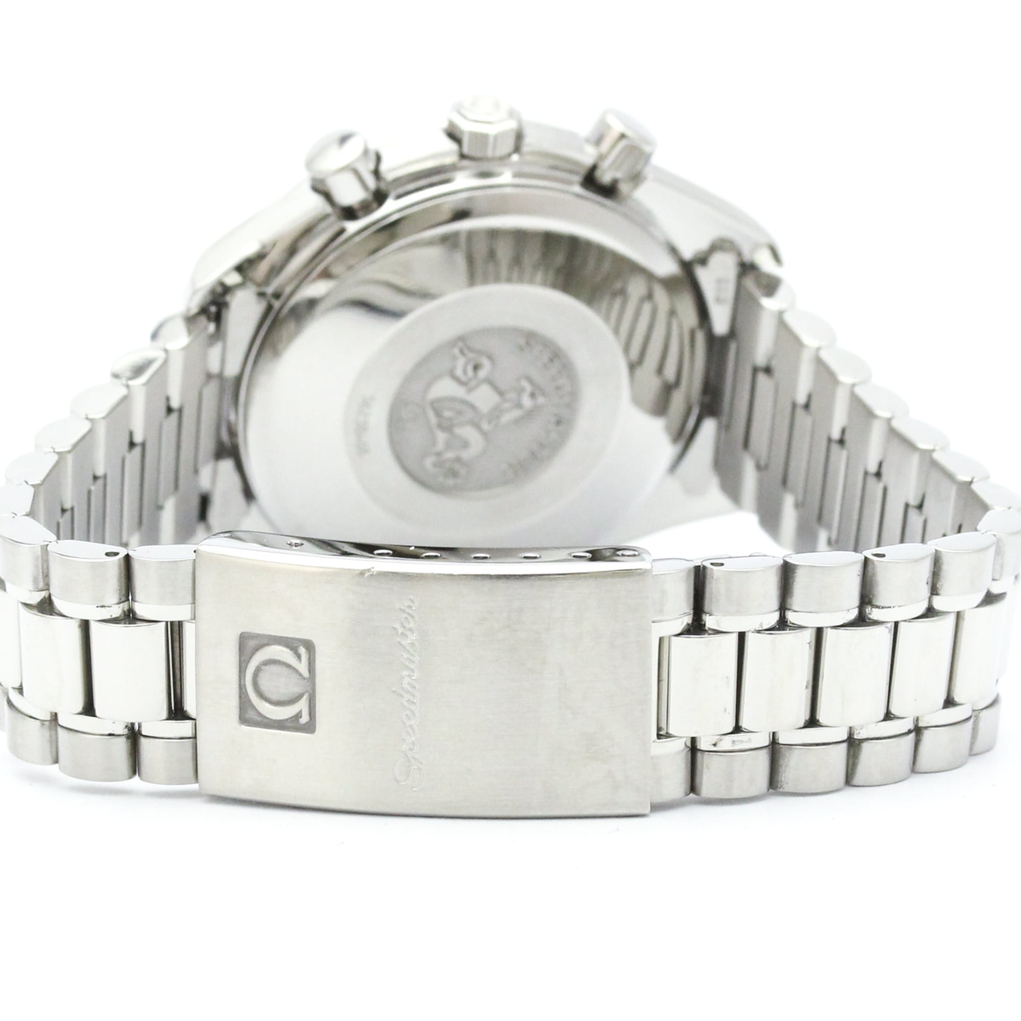 Omega Speedmaster Triple Calendar Chronograph Automatic Stainless Steel Watch (Pre-Owned)