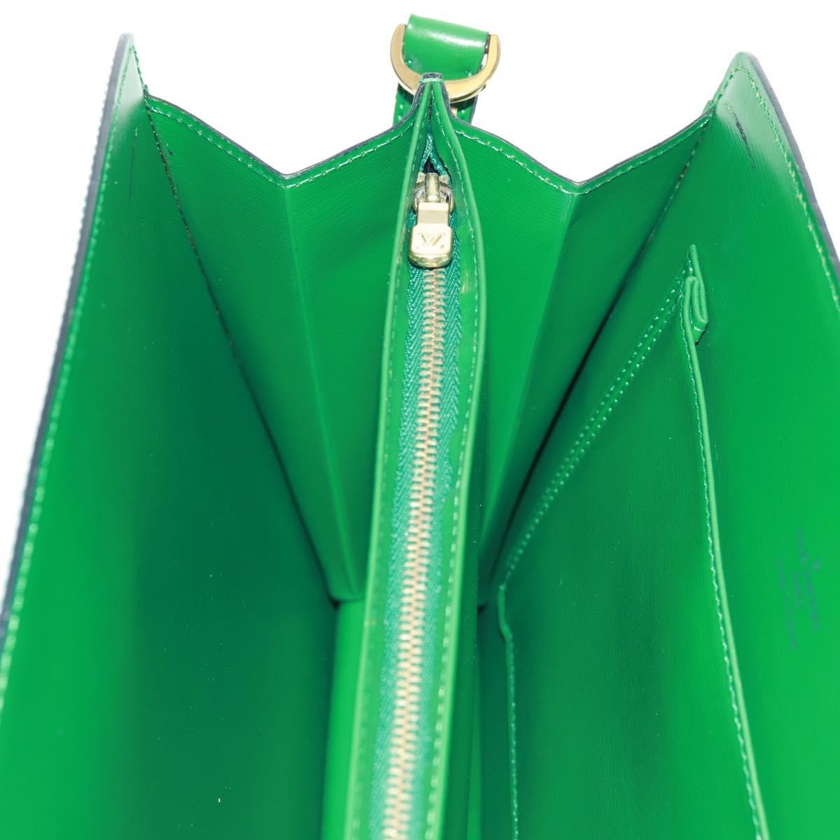 Louis Vuitton Capucines Epi Leather Green Leather Shoulder Bag Bag (Pre-Owned)
