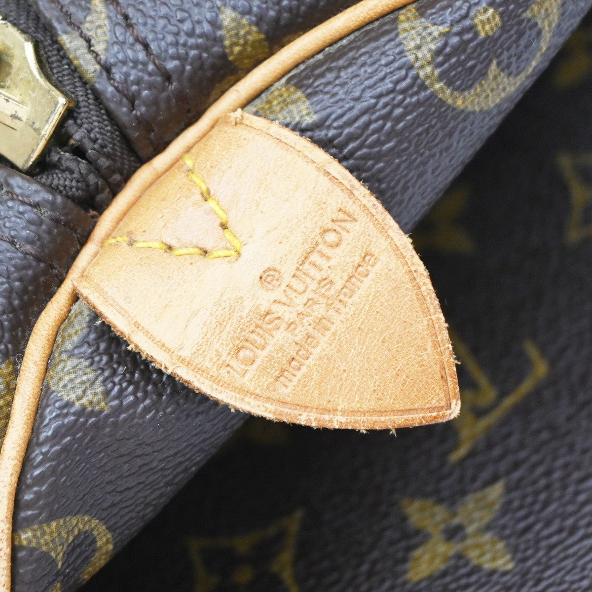 Louis Vuitton Keepall Monogram Canvas Brown Canvas Travel Bag Bag (Pre-Owned)