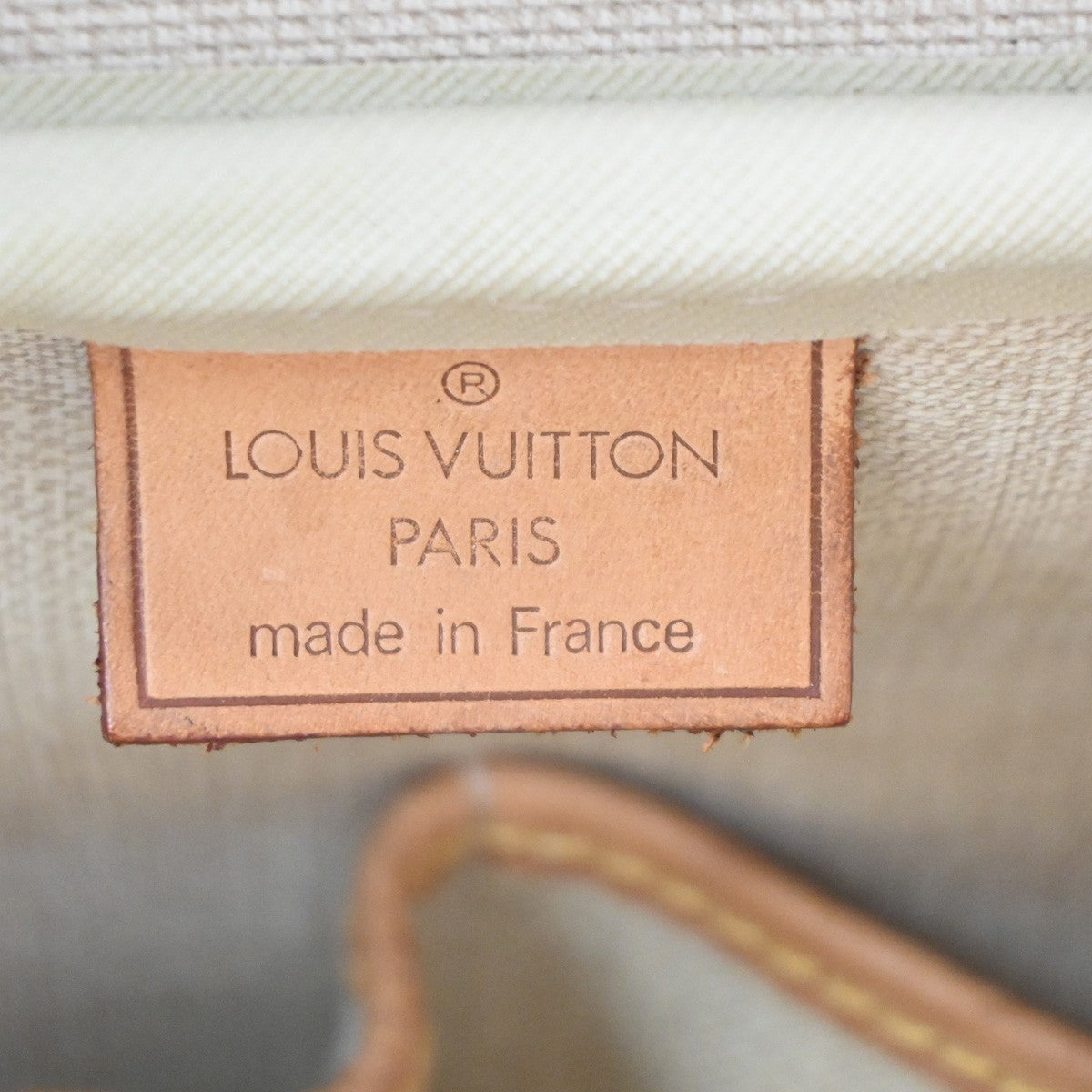 Louis Vuitton Deauville Monogram Brown Canvas Handbag (Pre-Owned)