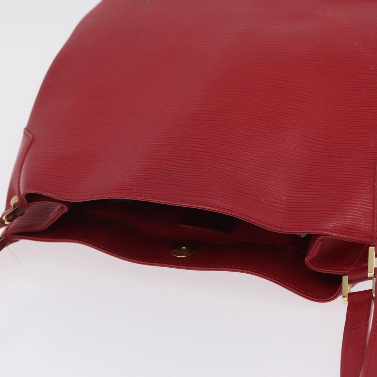 Louis Vuitton Mandara Epi Leather Red Leather Shoulder Bag Bag (Pre-Owned)