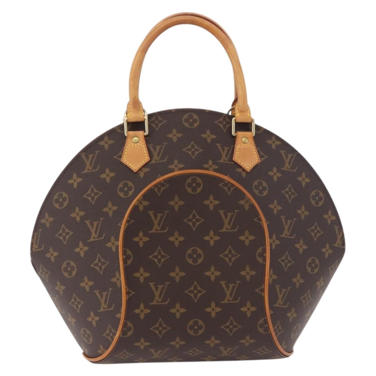 Louis Vuitton Ellipse Monogram Brown Canvas Handbag (Pre-Owned)