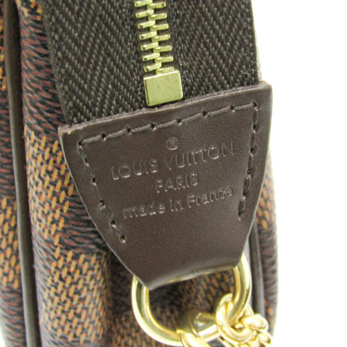 Louis Vuitton Eva Damier Brown Canvas Handbag (Pre-Owned)
