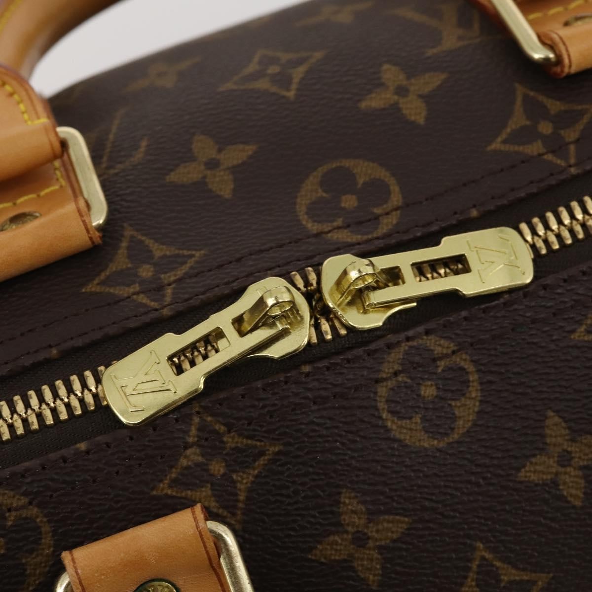 Louis Vuitton Keepall Monogram Canvas Brown Canvas Travel Bag Bag (Pre-Owned)