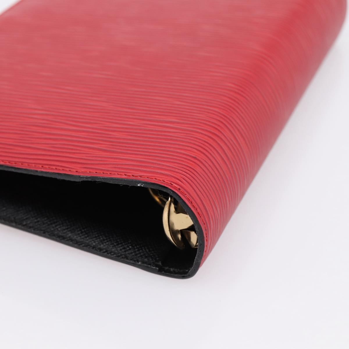 Louis Vuitton Agenda Cover Epi Red Leather Clutche & Pouche Bag (Pre-Owned)