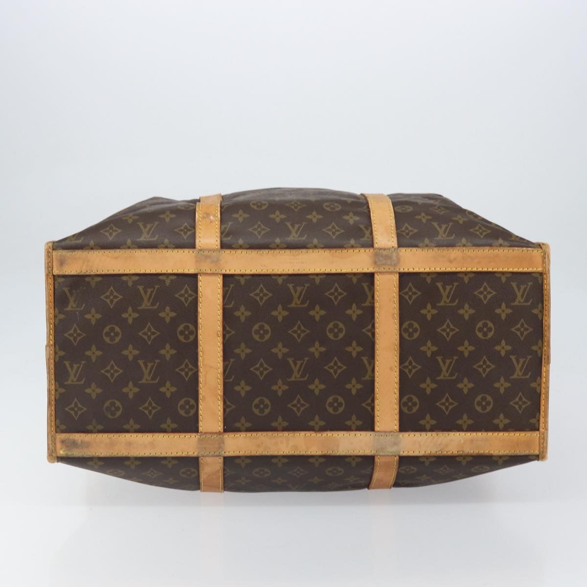 Louis Vuitton Dog Carrier Monogram Canvas Brown Canvas Travel Bag Bag (Pre-Owned)