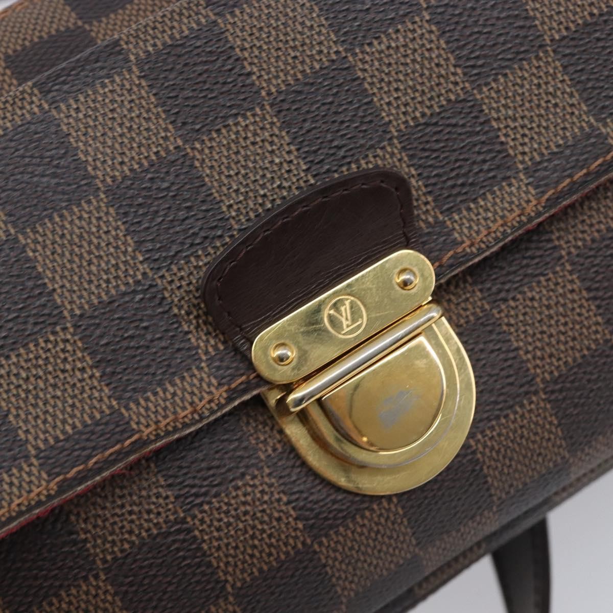 Louis Vuitton Ravello Damier Brown Canvas Handbag (Pre-Owned)