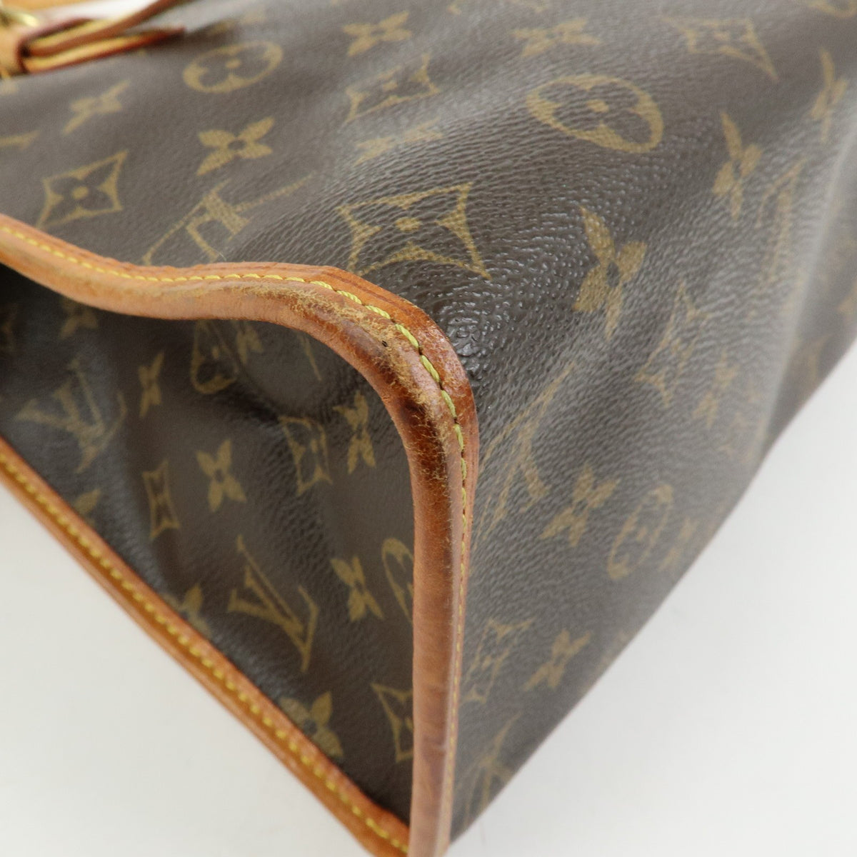 Louis Vuitton Popincourt Monogram Canvas Brown Canvas Shoulder Bag Bag (Pre-Owned)
