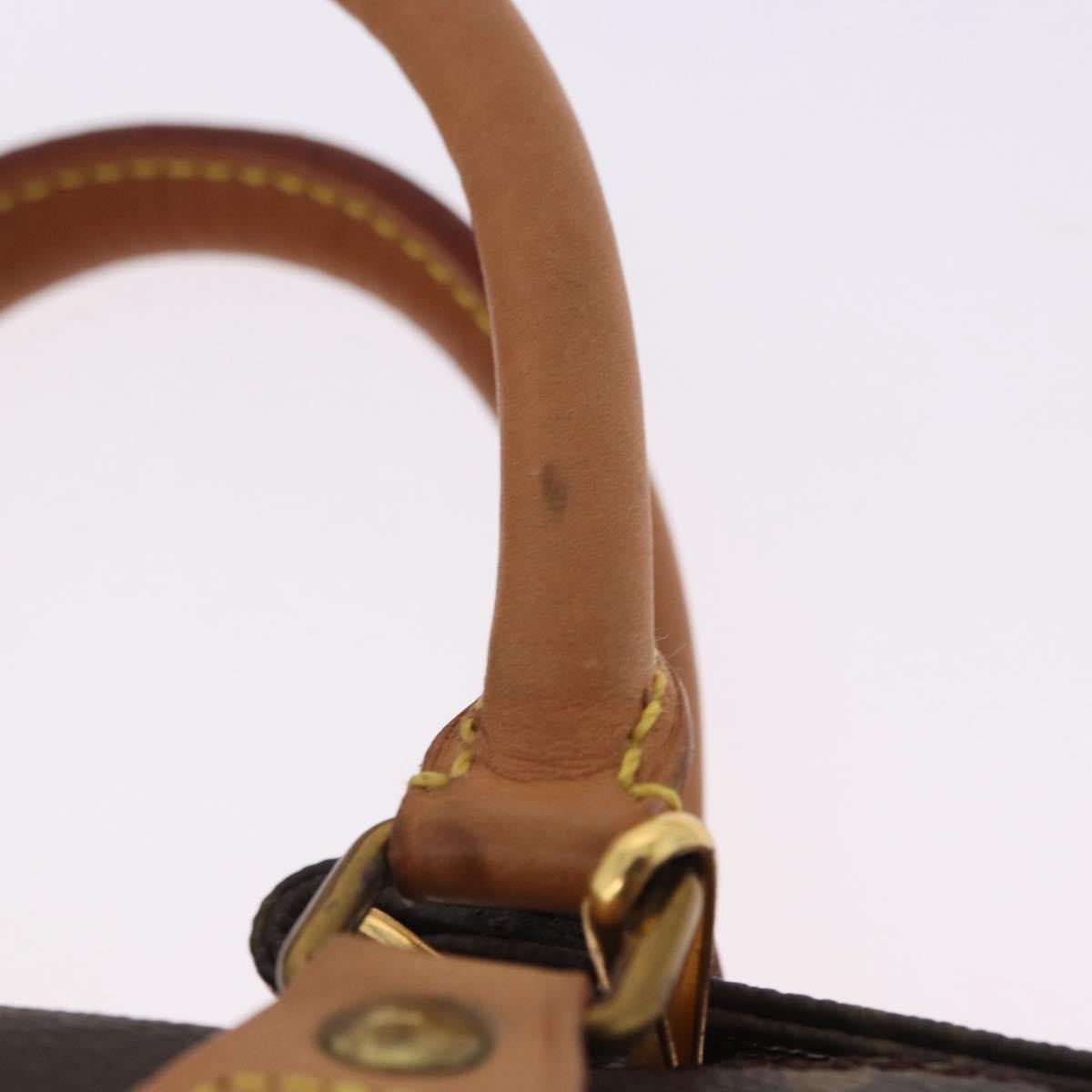 Louis Vuitton Speedy Mini Hl Monogram Canvas Brown Canvas Handbag (Pre-Owned)