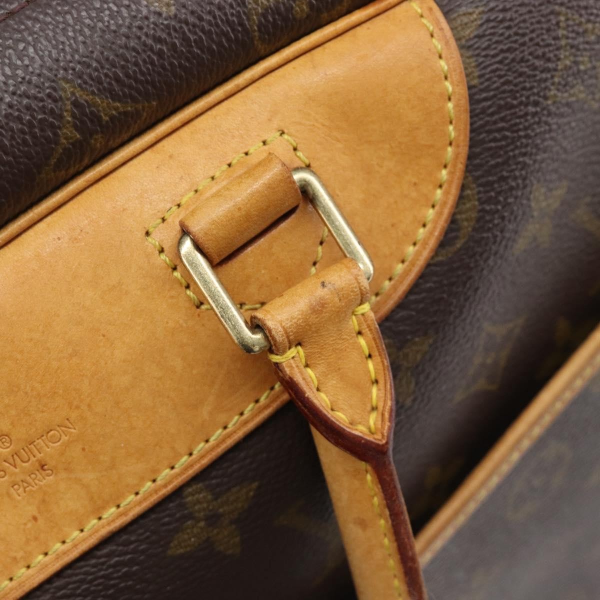 Louis Vuitton Deauville Monogram Canvas Brown Canvas Handbag (Pre-Owned)