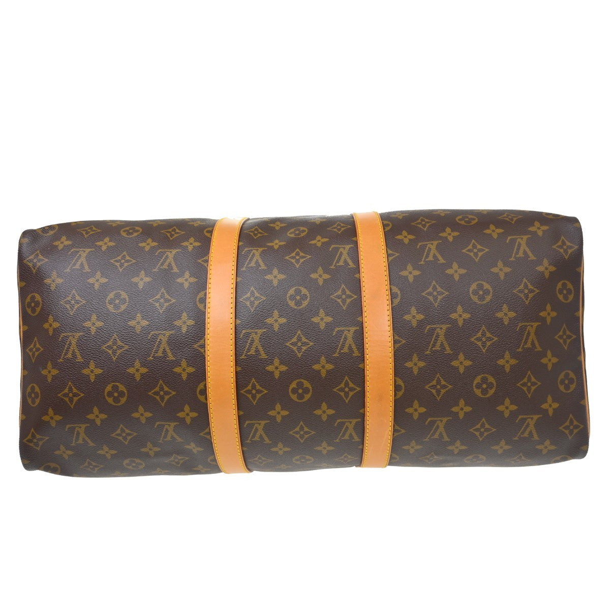 Louis Vuitton Keepall Monogram Canvas Brown Canvas Travel Bag Bag (Pre-Owned)