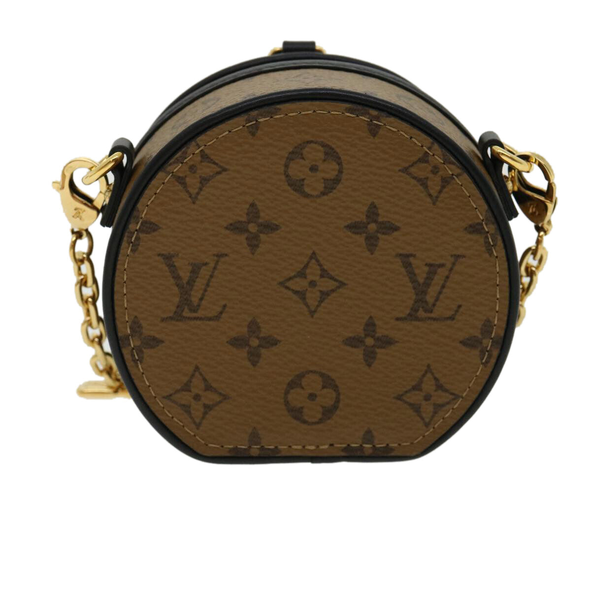 Louis Vuitton Boite Chapeau Souple Reverse Monogram Giant Brown Canvas Bag (Pre-Owned)