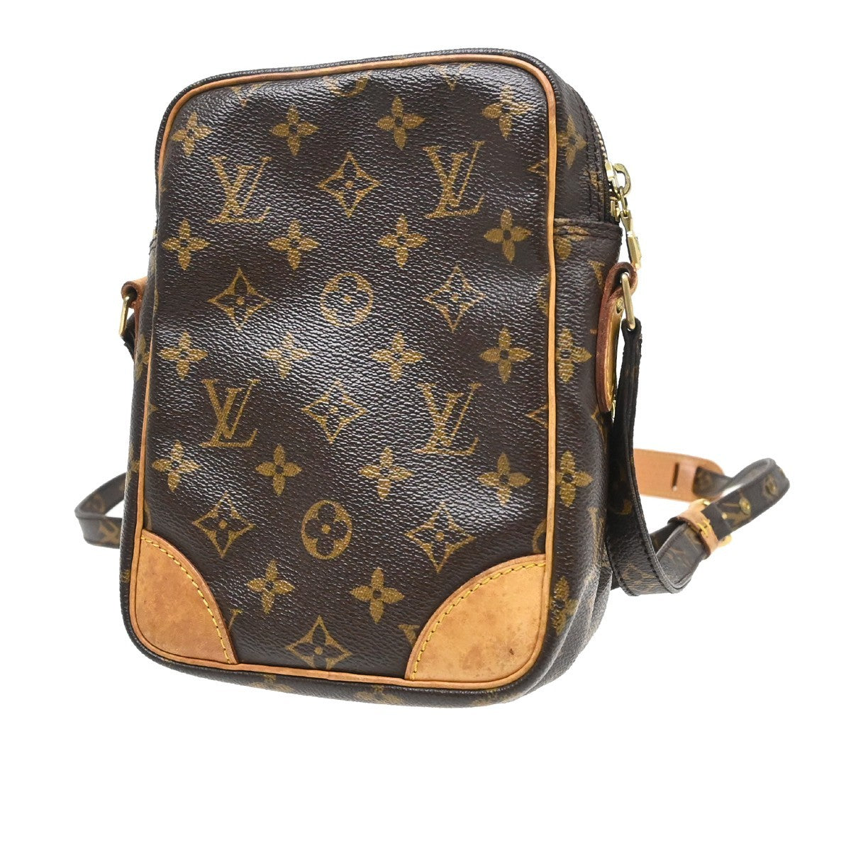 Louis Vuitton Amazone Monogram Canvas Brown Canvas Shoulder Bag Bag (Pre-Owned)