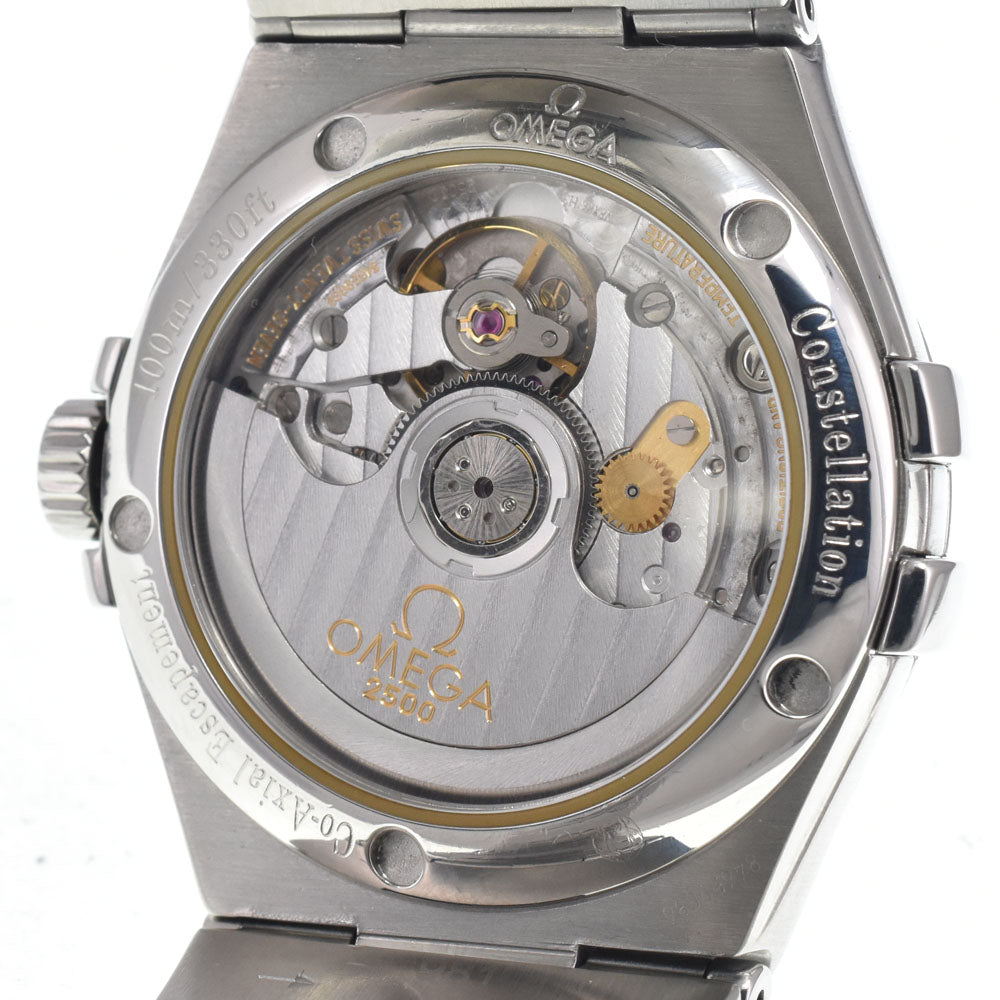 Omega Constellation Co-Axial Chronometer Automatic Stainless Steel With Diamond Markers Watch (Pre-Owned)