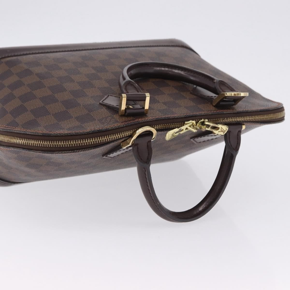 Louis Vuitton Alma Damier Brown Canvas Handbag (Pre-Owned)