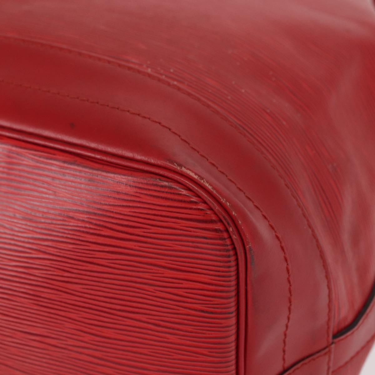 Louis Vuitton Noe Epi Leather Red Leather Shoulder Bag Bag (Pre-Owned)