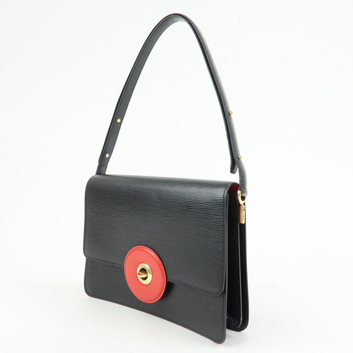 Louis Vuitton Friedland Epi Leather Black Leather Shoulder Bag Bag (Pre-Owned)