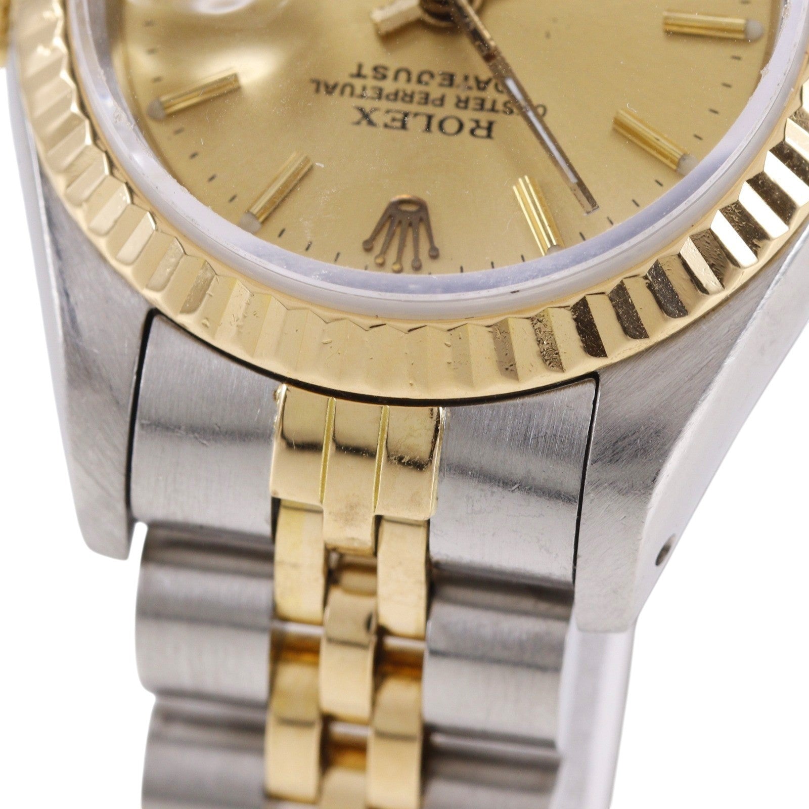 Rolex Oyster Perpetual Datejust Automatic Stainless Steel And Yellow Gold Watch (Pre-Owned)