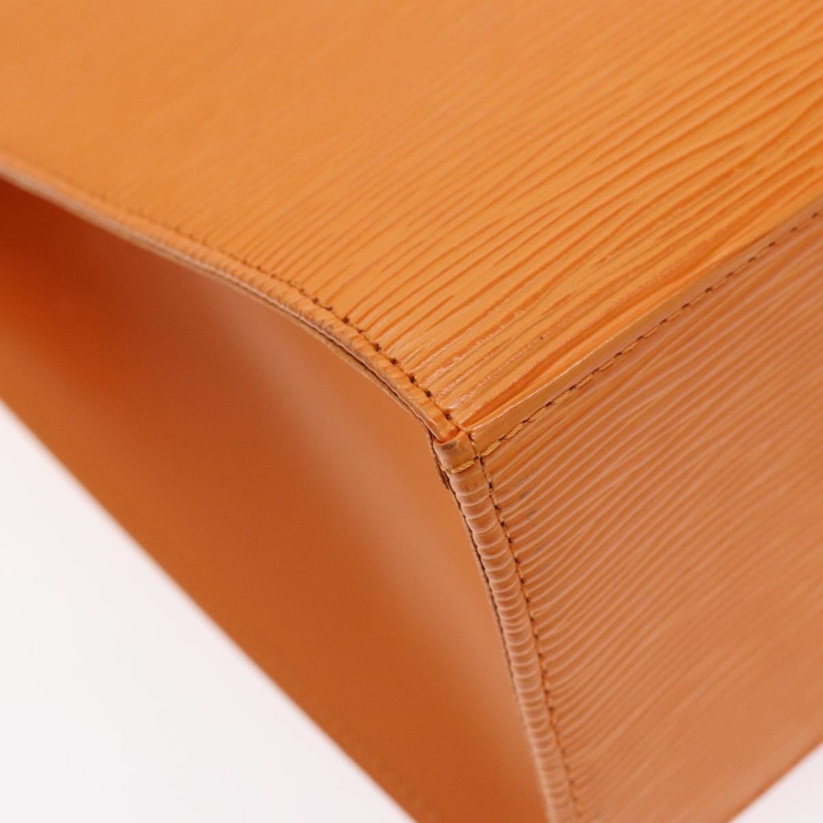 Louis Vuitton Croisette Epi Leather Orange Leather Handbag (Pre-Owned)