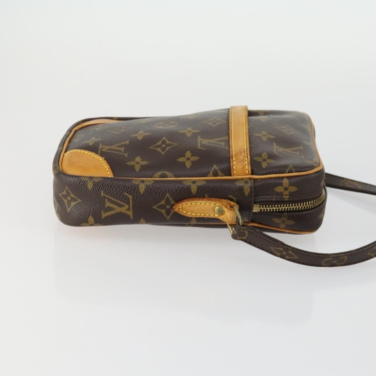 Louis Vuitton Danube Monogram Canvas Brown Canvas Shoulder Bag Bag (Pre-Owned)