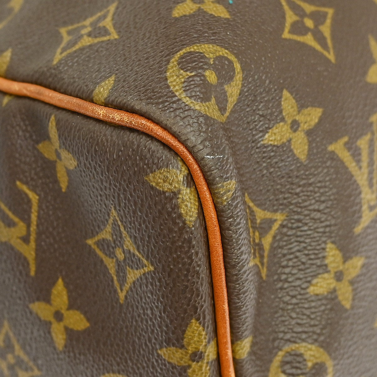 Louis Vuitton Keepall Monogram Canvas Brown Canvas Travel Bag Bag (Pre-Owned)