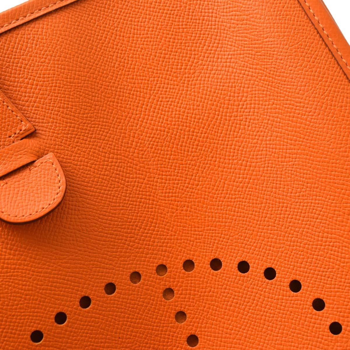 Hermes Evelyne Epsom Orange Leather Shoulder Bag Bag (Pre-Owned)