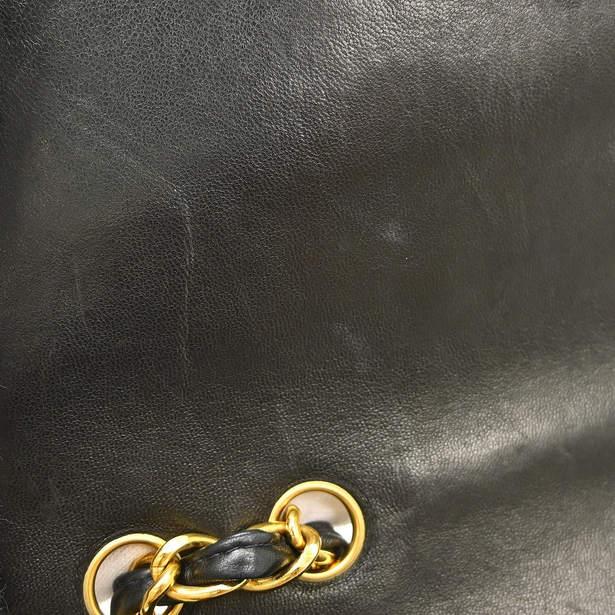 Chanel Chanel Sac Jumbo Caviar Noir Caviar Black Leather Shoulder Bag Bag (Pre-Owned)