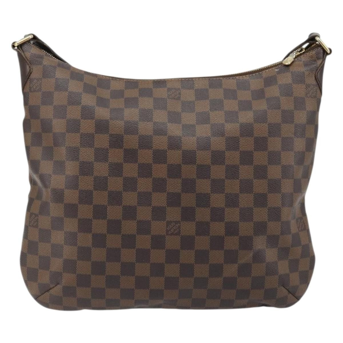 Louis Vuitton Bloomsbury Damier Ebene Brown Canvas Handbag (Pre-Owned)