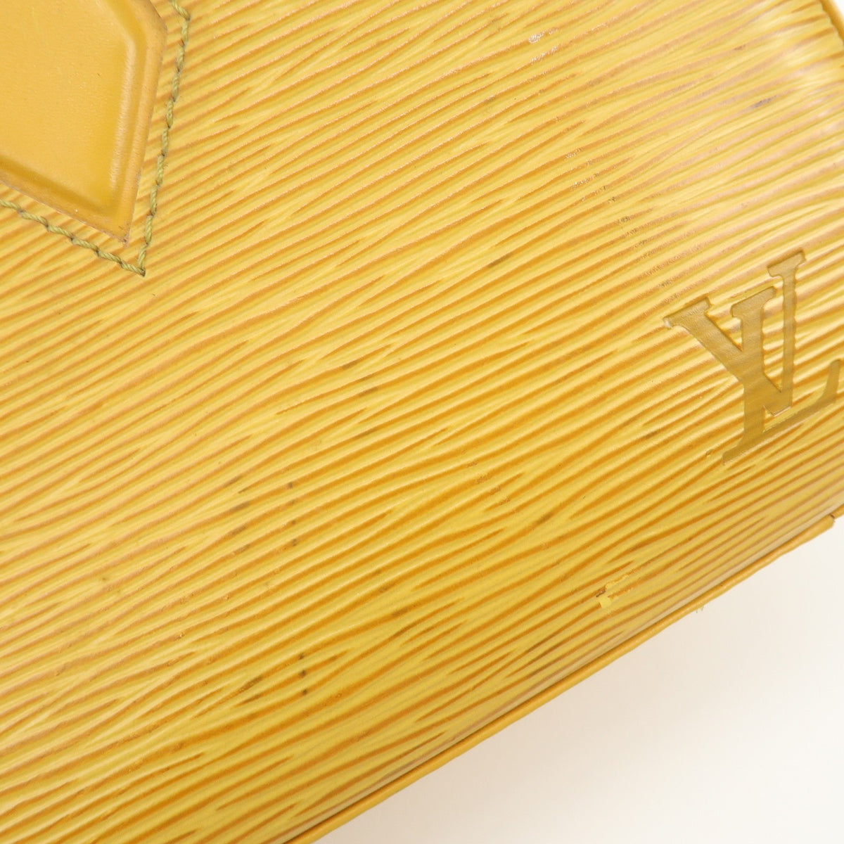 Louis Vuitton Jasmin Epi Leather Yellow Leather Handbag (Pre-Owned)