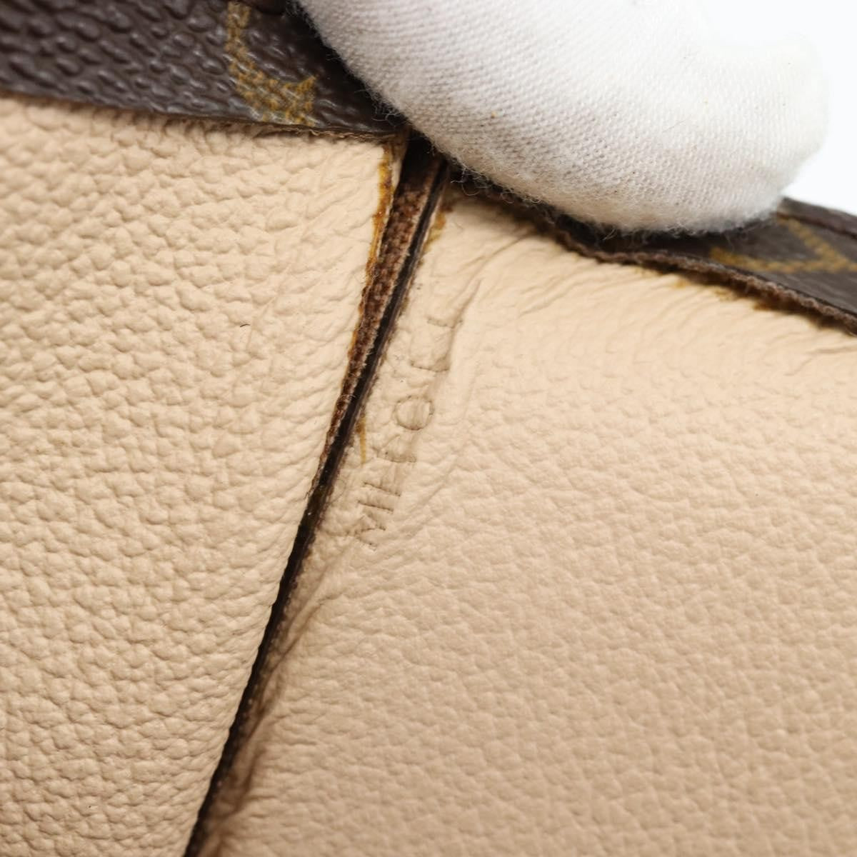 Louis Vuitton Vintage Sac Plat Monogram Canvas Brown Canvas Handbag (Pre-Owned)