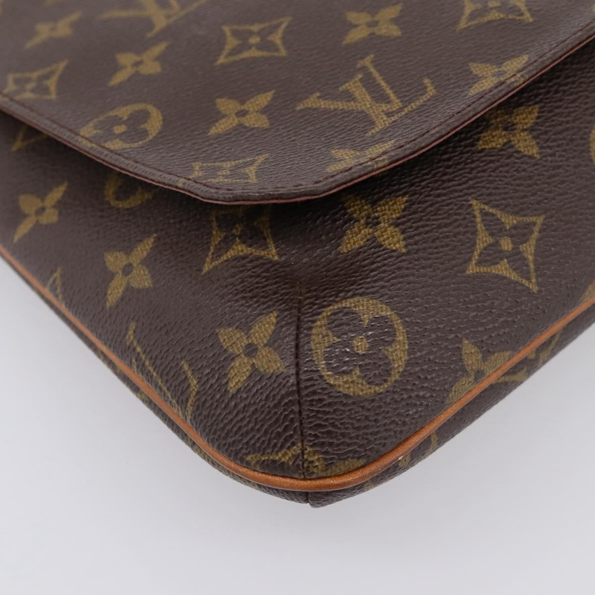 Louis Vuitton Musette Salsa Monogram Canvas Brown Canvas Handbag (Pre-Owned)