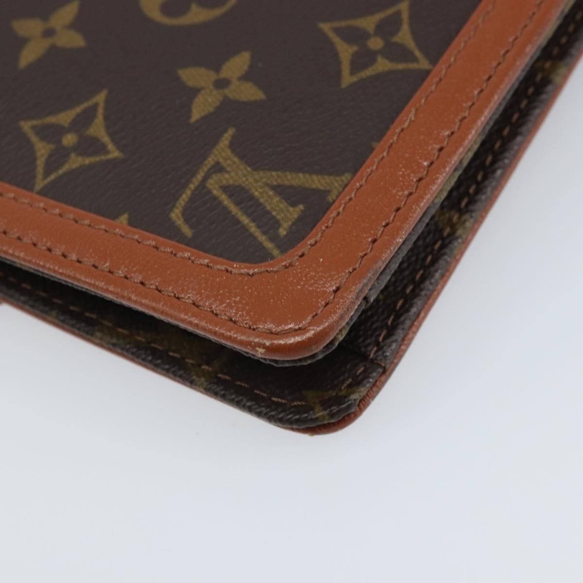 Louis Vuitton Dame Pochette Monogram Canvas Brown Canvas Clutche & Pouche Bag (Pre-Owned)