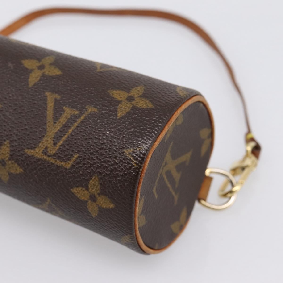 Louis Vuitton Papillon Pochette Monogram Canvas Brown Canvas Clutche & Pouche Bag (Pre-Owned)