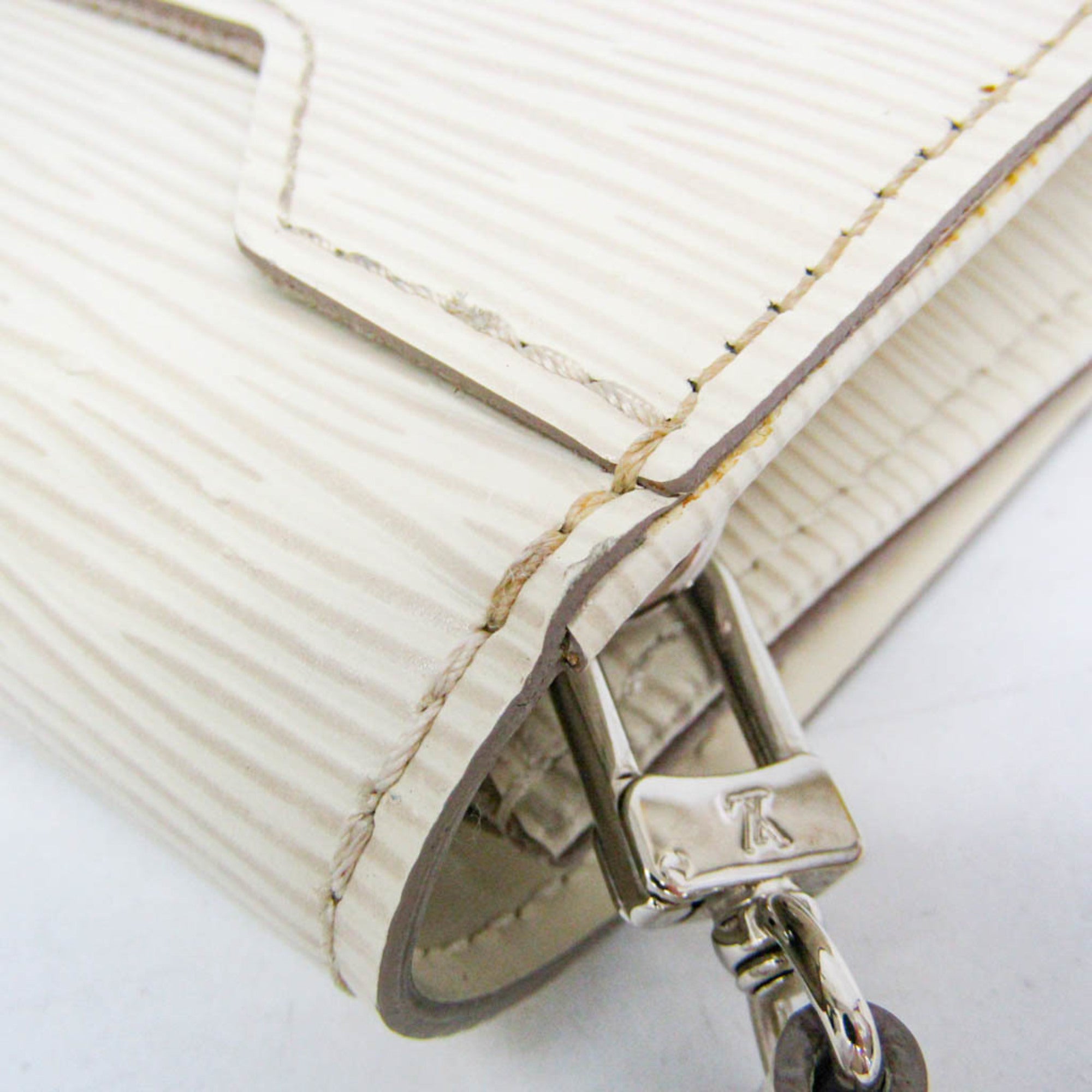 Louis Vuitton Sevigne Clutch Epi Leather Beige Leather Clutche & Pouche Bag (Pre-Owned)