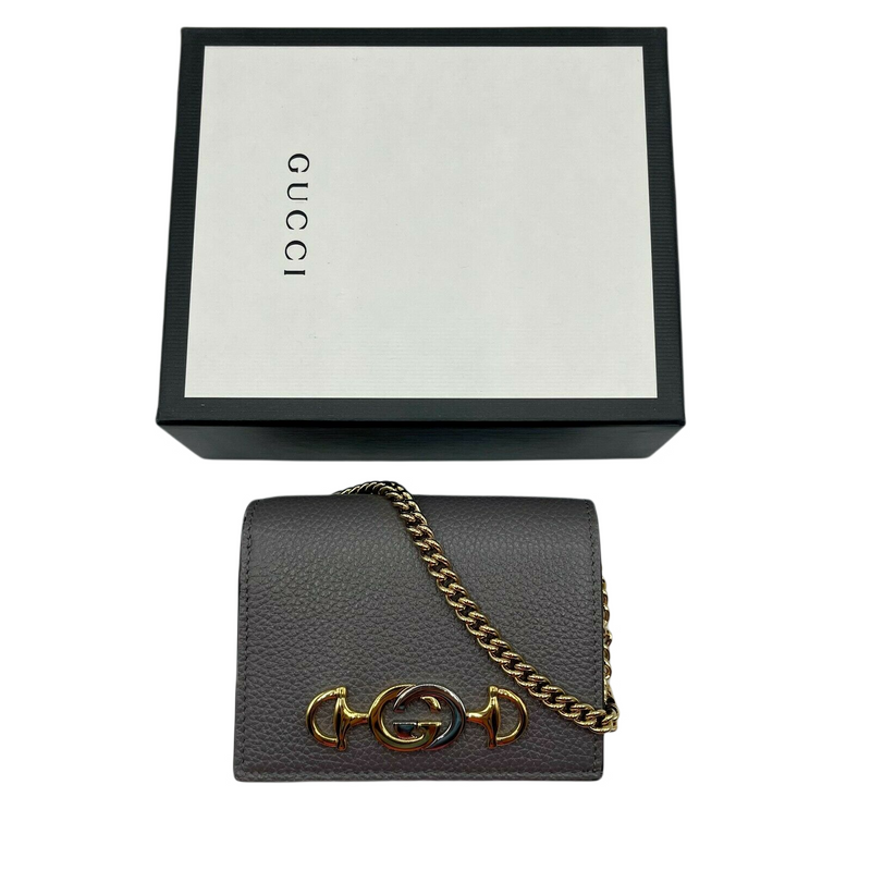 Gucci zumi wallet on top chain