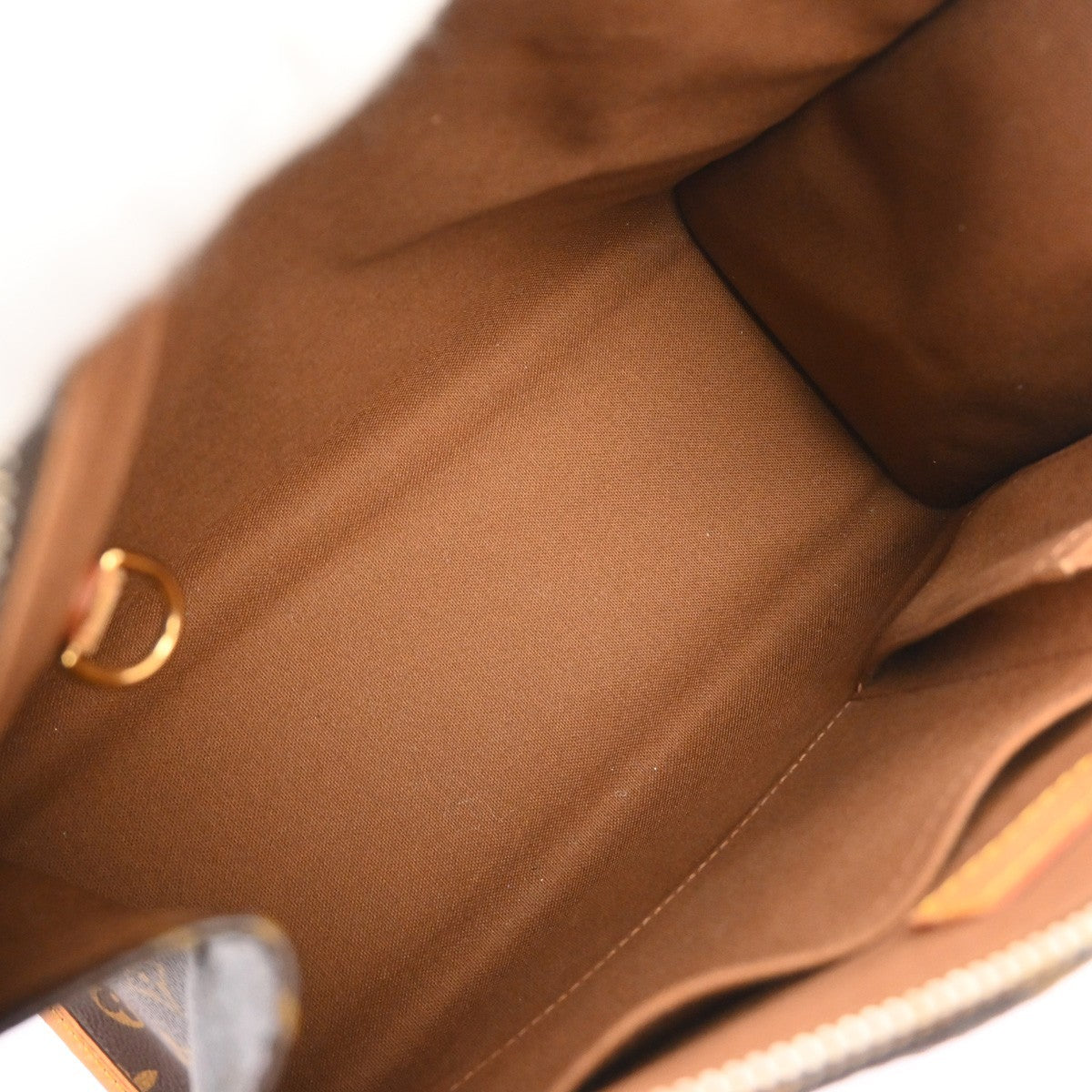 Louis Vuitton Popincourt Tote Monogram Canvas Brown Canvas Tote Bag Bag (Pre-Owned)