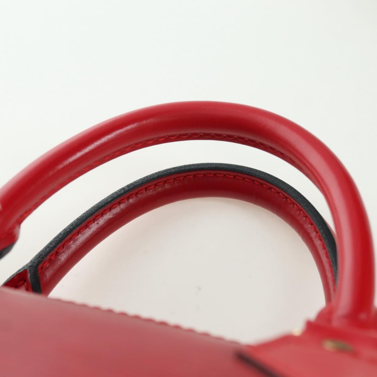 Louis Vuitton Speedy Epi Leather Red Leather Handbag (Pre-Owned)