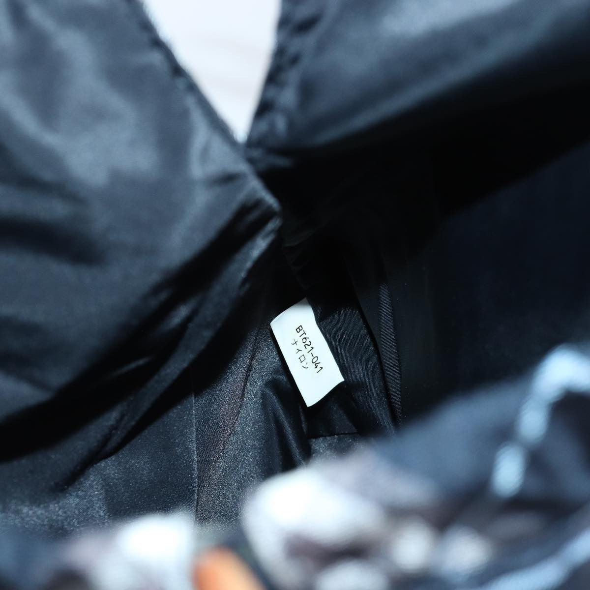Burberry Nova Check Blue Label Nylon Black Nylon Clutche & Pouche Bag (Pre-Owned)
