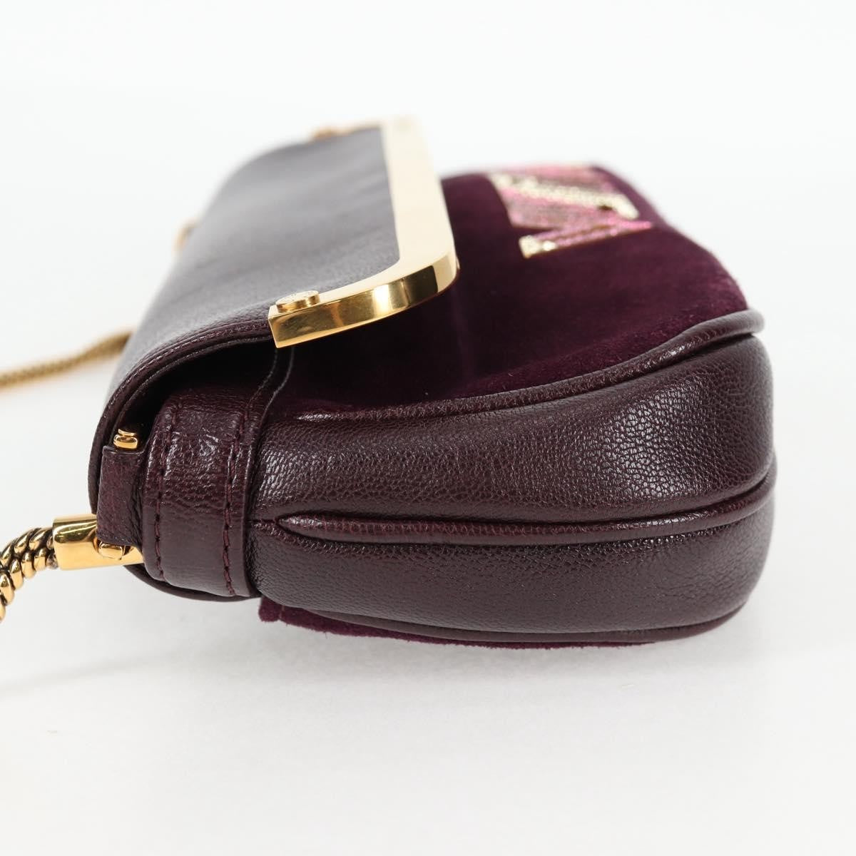Louis Vuitton Avant Garde Pochette Leather With Suede Brown Leather Bag (Pre-Owned)