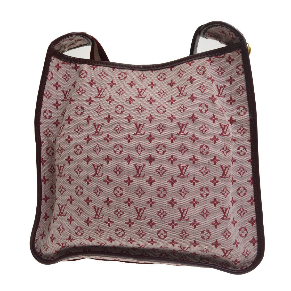 Louis Vuitton Mary Kate Messenger Mini Lin Burgundy Canvas Shoulder Bag Bag (Pre-Owned)