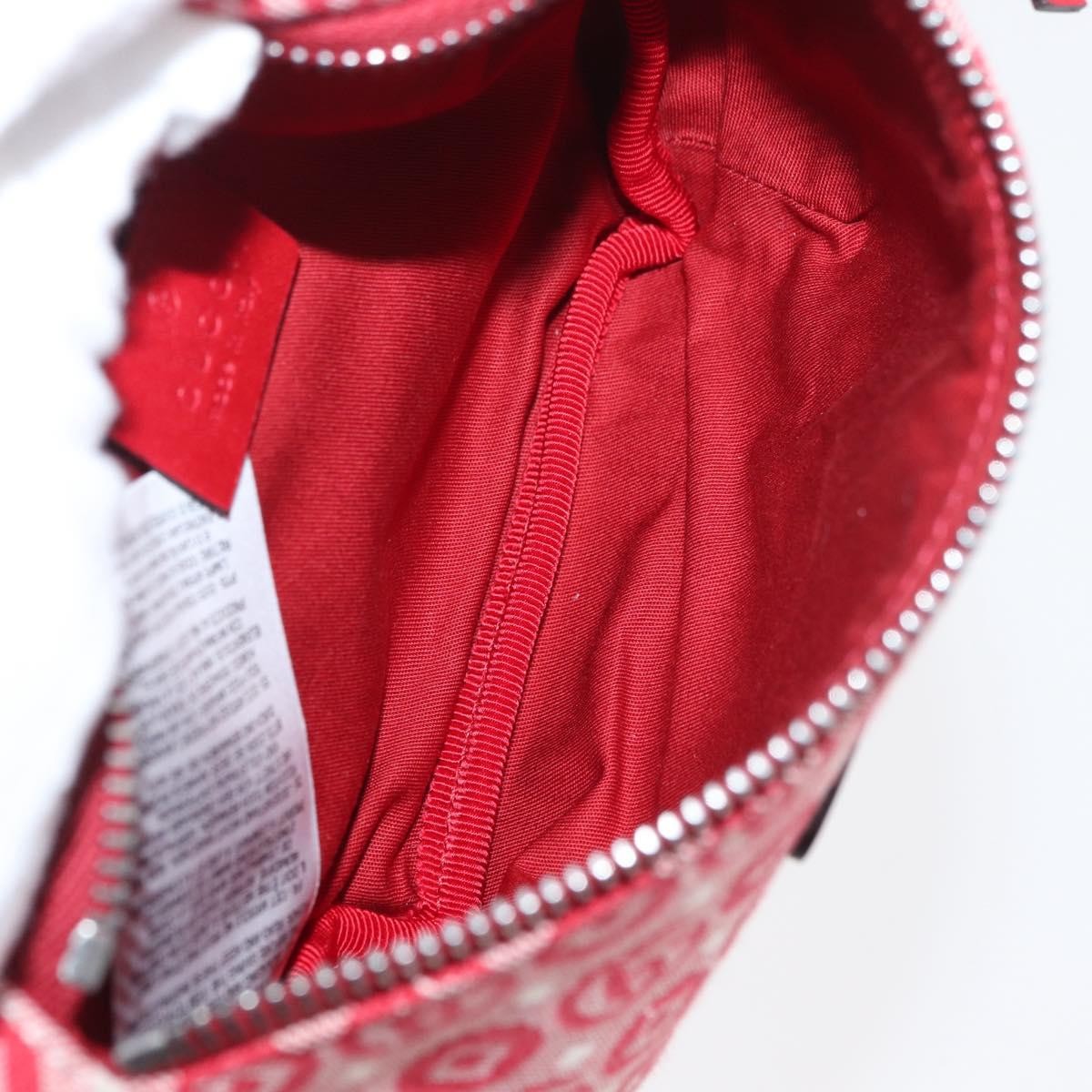 Gucci Children's Belt Printed Coated Canvas Red Canvas Handbag (Pre-Owned)