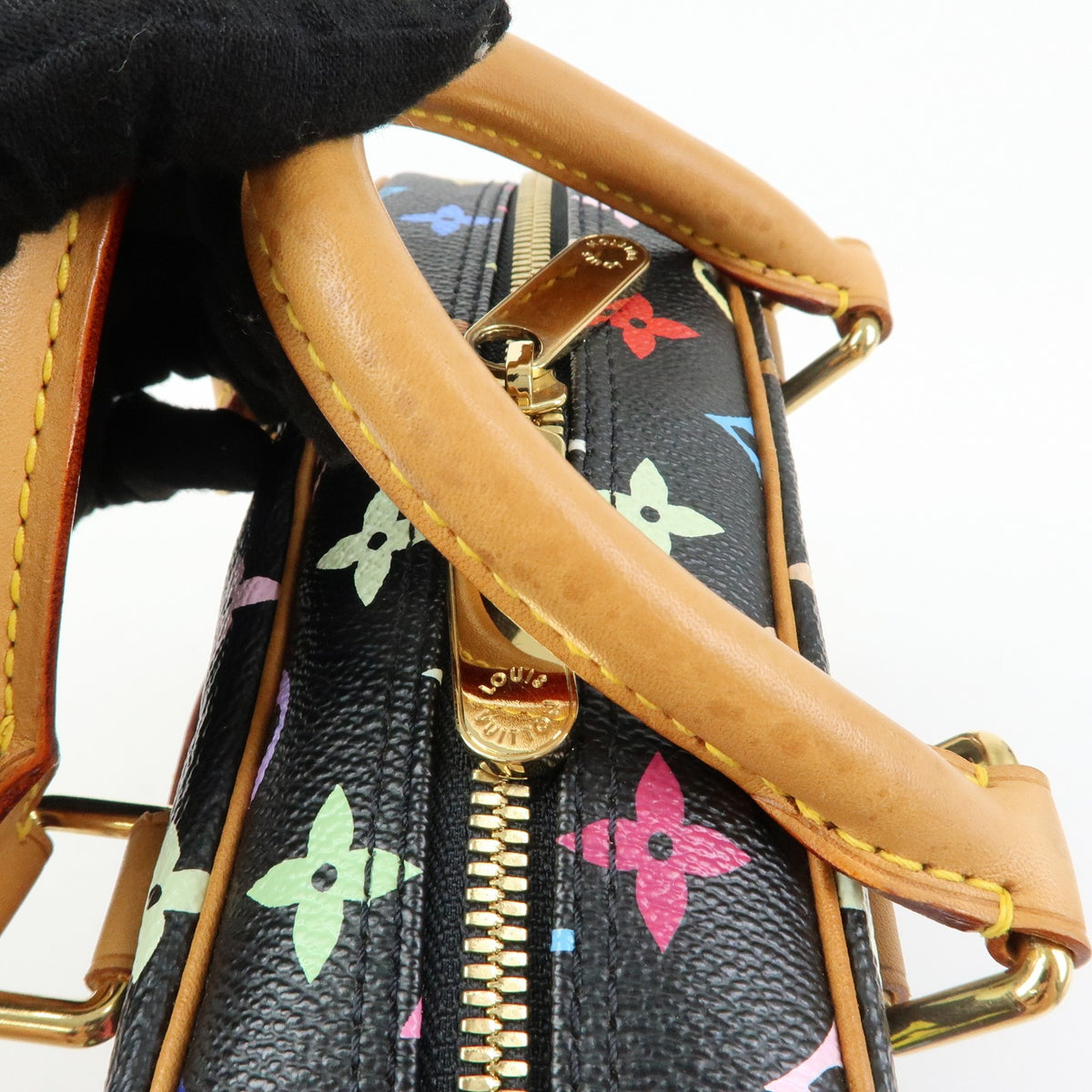 Louis Vuitton Trouville Monogram Multicolor Multicolour Canvas Handbag (Pre-Owned)