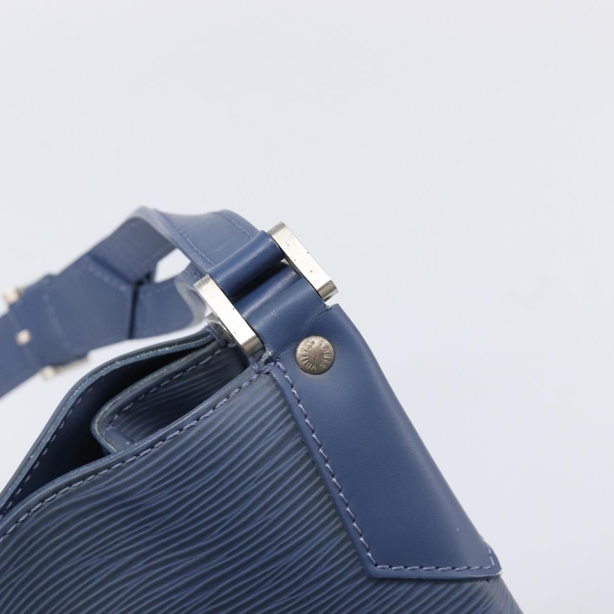 Louis Vuitton Mandara Epi Leather Blue Leather Shoulder Bag Bag (Pre-Owned)